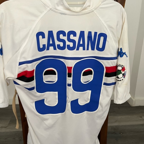 Sampdoria Away Jersey- Cassano - Picture 1 of 10